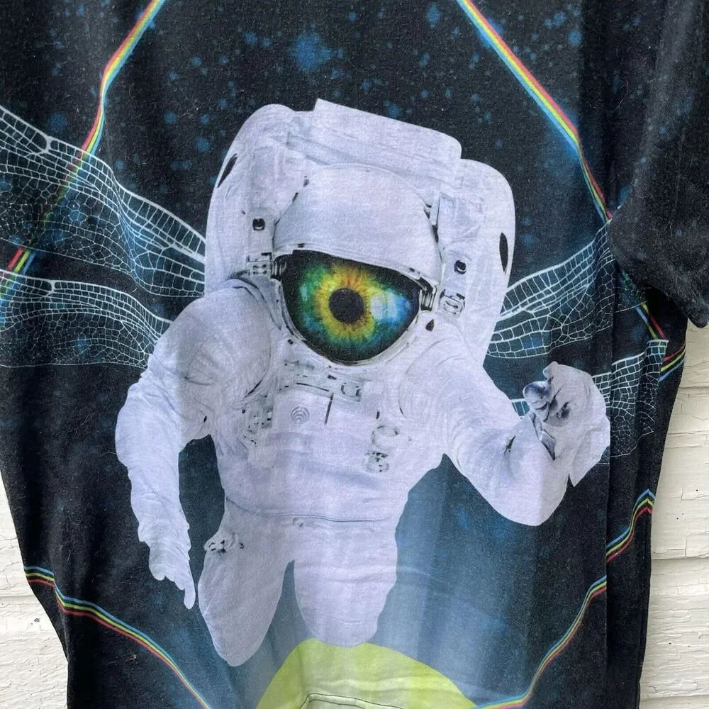 BASSNECTAR Official Unlimited All Over Print T Shirt, Multicolor- Size Small